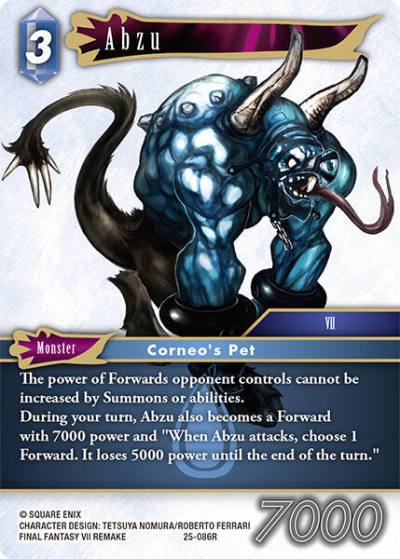 Abzu 25-086R Tears of the Planet Final Fantasy card
