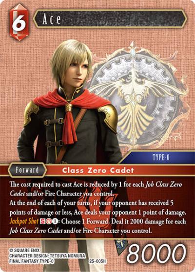 Ace 25-005H Tears of the Planet Final Fantasy card