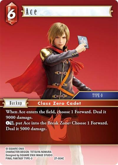 Ace 27-004C Journey of discovery Final Fantasy card