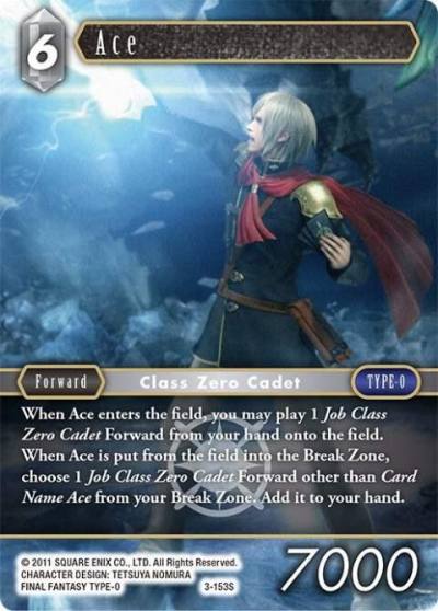 Ace Starter 3-153S Opus III Final Fantasy card