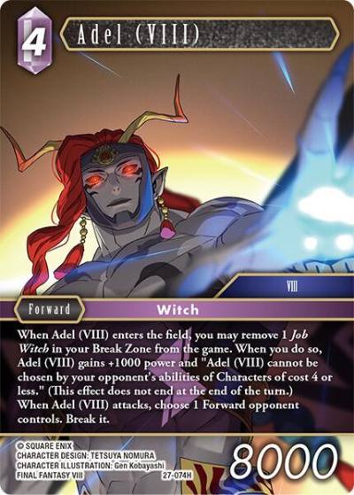 Adel VIII 27-074H Journey of discovery Final Fantasy card