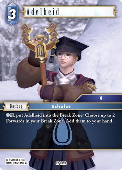 Adelheid 27-091R Journey of discovery Final Fantasy card