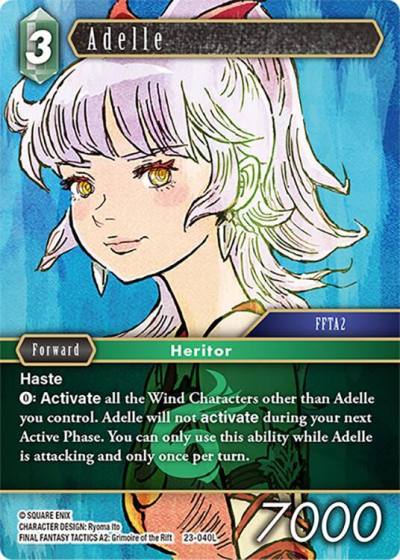 Adelle 23-040L Hidden Trials Final Fantasy card