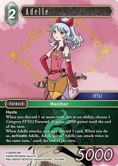 Adelle 29-040H Blissful Eternity Final Fantasy card