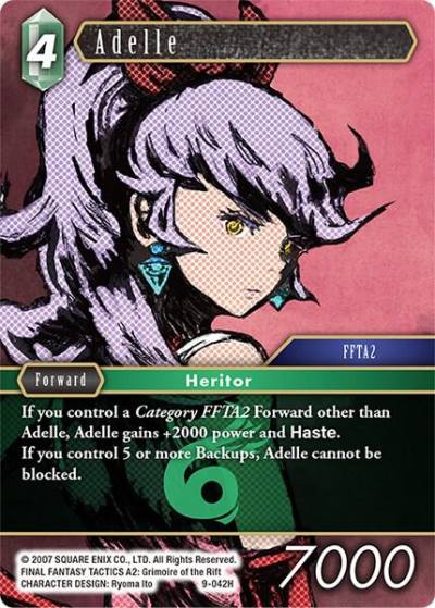 Adelle 9-042H Opus IX Final Fantasy card