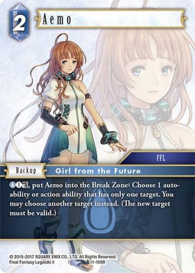 Aemo 11-109R Opus XI Final Fantasy card
