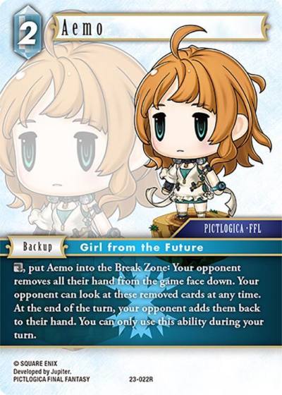 Aemo 23-022R Hidden Trials Final Fantasy card