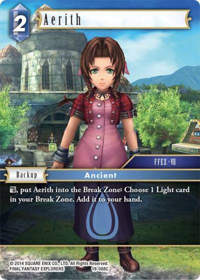 Aerith 19-088C From Nightmares Final Fantasy card