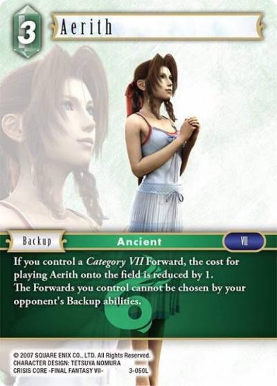 Aerith 3-050L Opus III Final Fantasy card