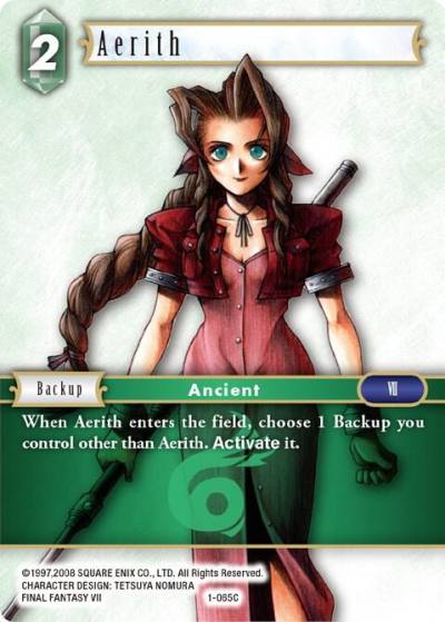 Aerith Common 1-065C Opus I Final Fantasy card