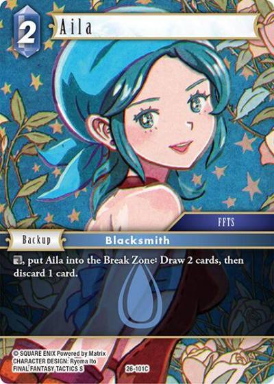 Aila 26-101C Gunslinger in the abyss Final Fantasy card