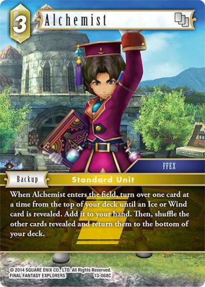 Alchemist 13-068C Opus XIII: Crystal Radiance Final Fantasy card