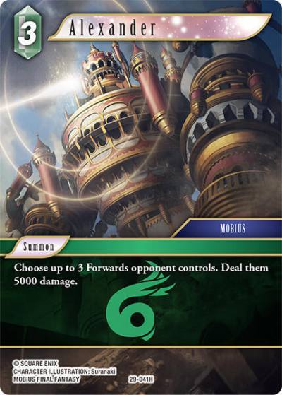 Alexander 29-041H Blissful Eternity Final Fantasy card