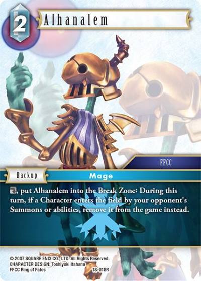Alhanalem 18-018R Resurgence of Power Final Fantasy card