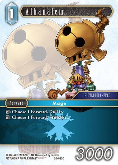 Alhanalem 20-022C Dawn of Heroes Final Fantasy card