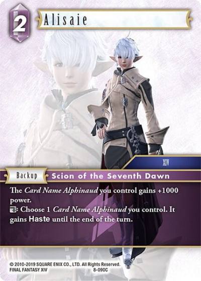 Alisaie 8-090C Opus VIII Final Fantasy card