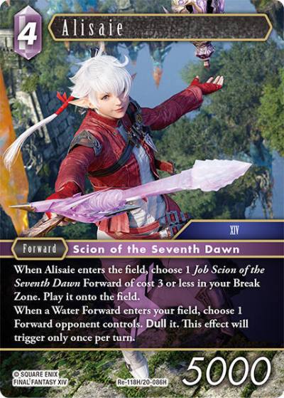 Alisaie Re-118H/20-086H Legacy Collection Final Fantasy card