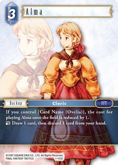 Alma 1-153C Opus I Final Fantasy card
