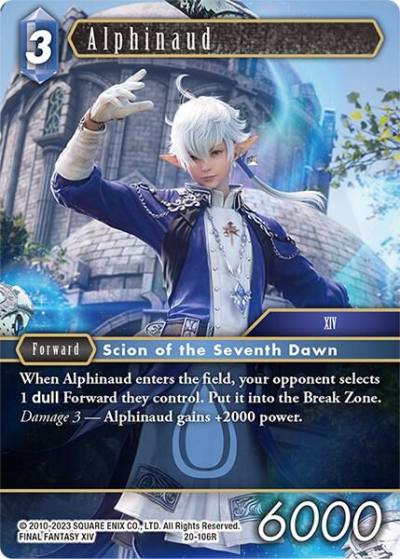 Alphinaud 20-106R Dawn of Heroes Final Fantasy card