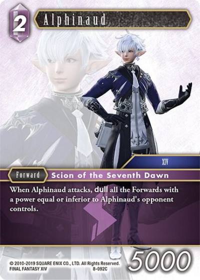 Alphinaud 8-092C Opus VIII Final Fantasy card