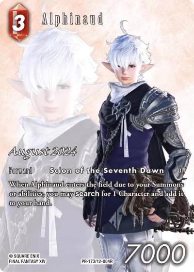 Alphinaud PR-173/12-004R FF: Promo Cards Final Fantasy card