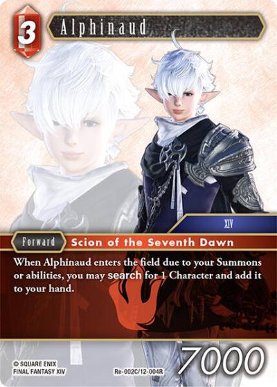 Alphinaud Re-002C/12-004R Legacy Collection Final Fantasy card