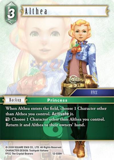 Althea 12-038H Opus XII Final Fantasy card
