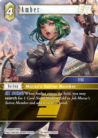 Amber EX Re-090C/16-065C Legacy Collection Final Fantasy card