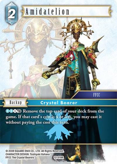 Amidatelion 12-019R Opus XII Final Fantasy card