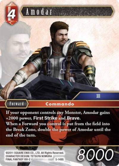 Amodar 5-149S Opus V Final Fantasy card
