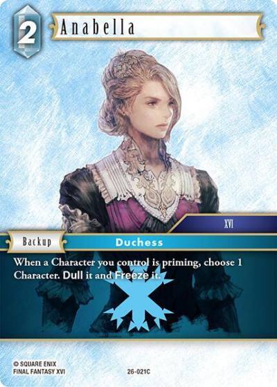 Anabella 26-021C Gunslinger in the abyss Final Fantasy card