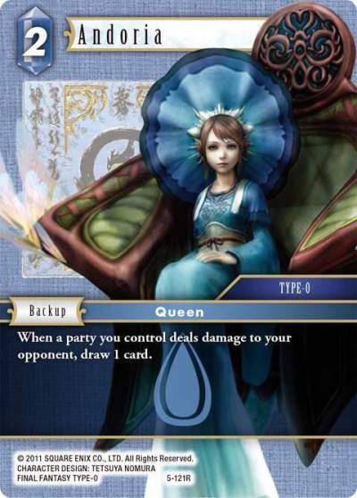 Andoria 5-121R Opus V Final Fantasy card
