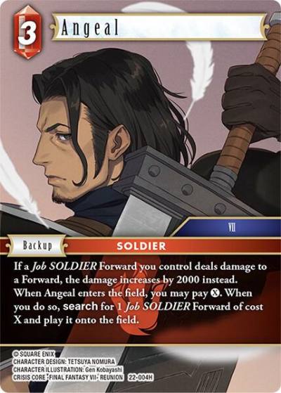 Angeal 22-004H Hidden Hope Final Fantasy card