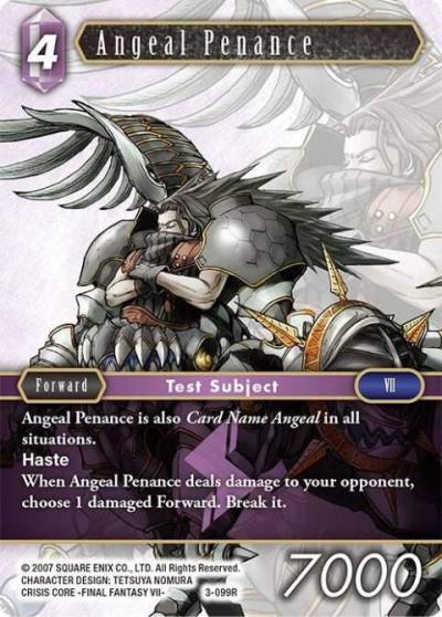 Angeal Penance 3-099R Opus III Final Fantasy card