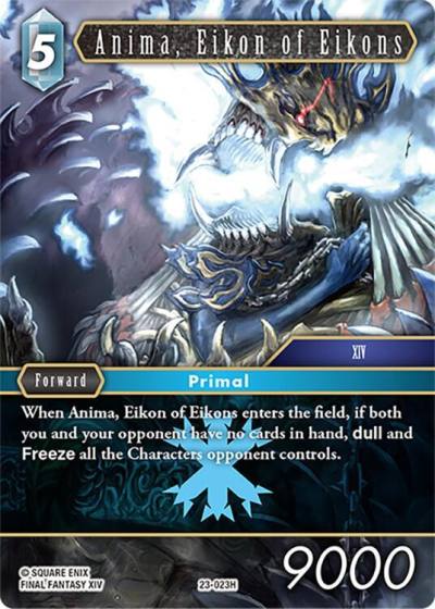 Anima Eikon of Eikons 23-023H Hidden Trials Final Fantasy card