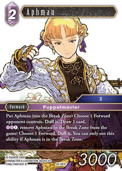 Aphmau 26-081C Gunslinger in the abyss Final Fantasy card