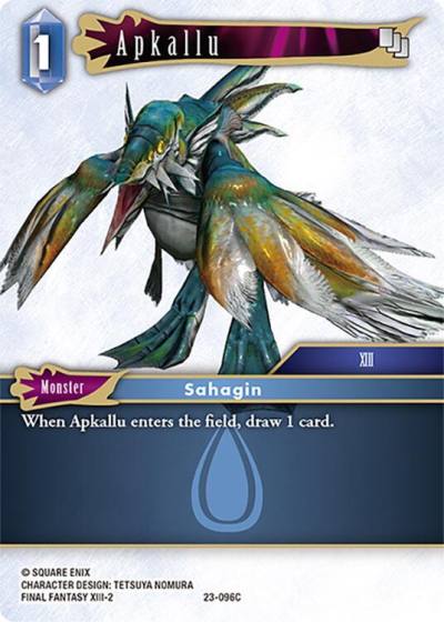Apkallu 23-096C Hidden Trials Final Fantasy card