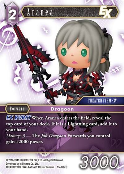 Aranea EX 15-087C Crystal Dominion Final Fantasy card