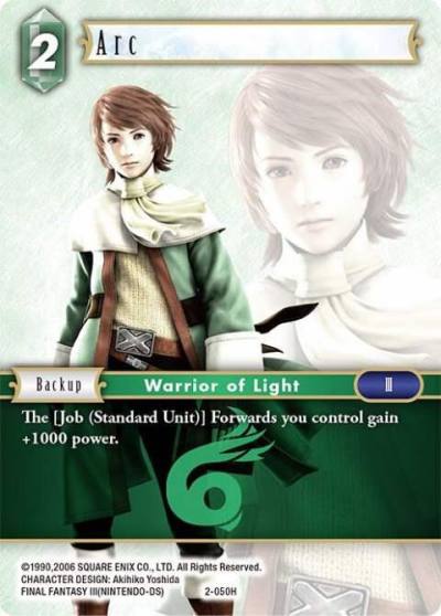 Arc 2-050H Opus II Final Fantasy card