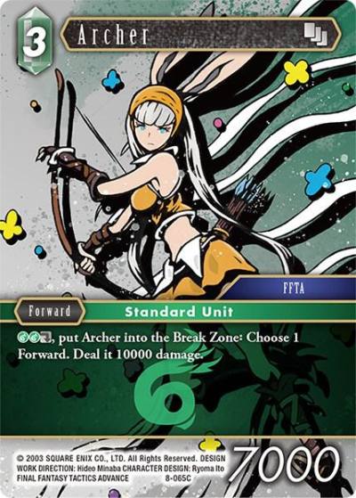 Archer 8-065C Opus VIII Final Fantasy card