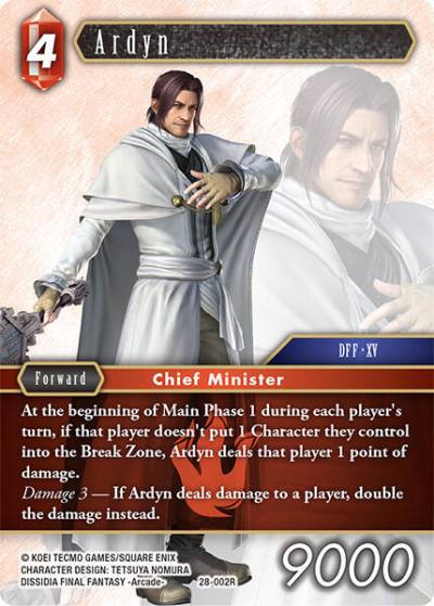 Ardyn 28-002R Dreamlike Oceans Final Fantasy card