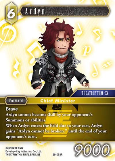 Ardyn 29-058R Blissful Eternity Final Fantasy card