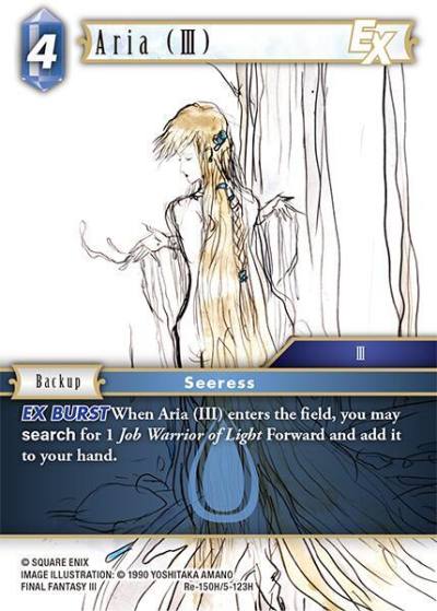 Aria III EX Re-150H/5-123H Legacy Collection Final Fantasy card