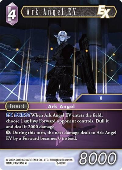 Ark Angel EV EX 8-089R Opus VIII Final Fantasy card