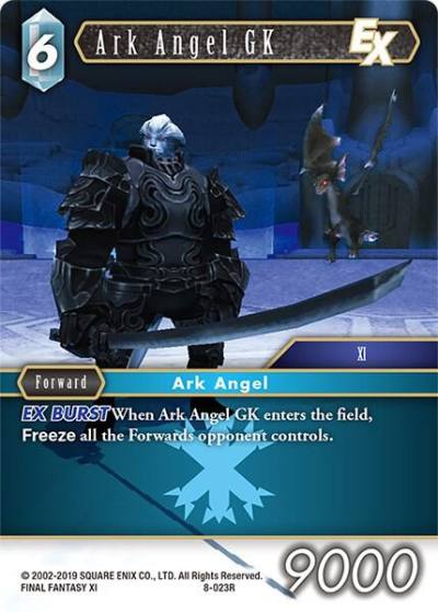 Ark Angel GK EX 8-023R Opus VIII Final Fantasy card