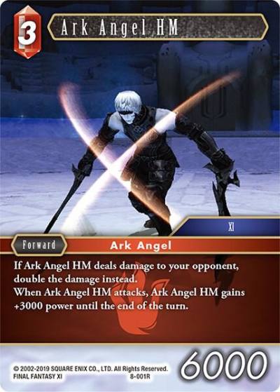 Ark Angel HM 8-001R Opus VIII Final Fantasy card