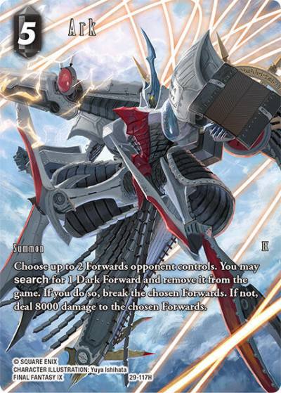 Ark (Full Art) 29-117H Blissful Eternity Final Fantasy card