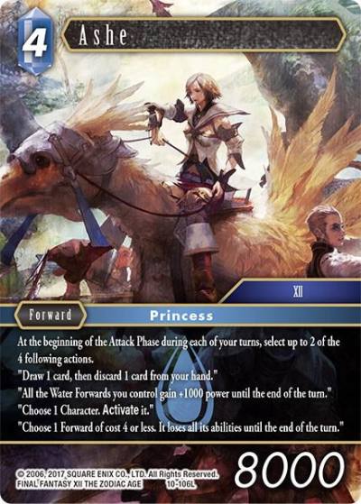 Ashe 10-106L Opus X Final Fantasy card