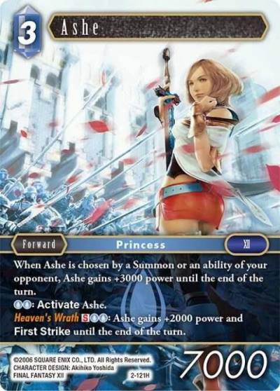 Ashe 2-121H Opus II Final Fantasy card
