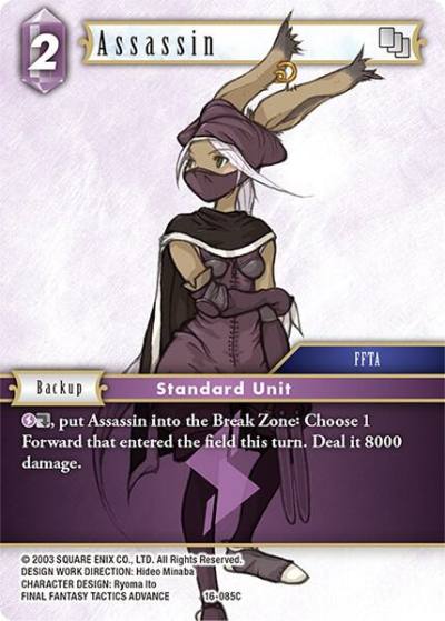 Assassin 16-085C Emissaries of Light Final Fantasy card